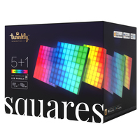 Twinkly Squares Panel inteligente Wi-Fi/Bluetooth