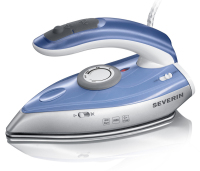Severin BA 3234 Dry & Steam iron Stainless Steel soleplate 1000 W Blue, Silver