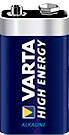 Varta High Energy 9V Block Batería de un solo uso Alcalino