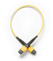 Fluke TRC-SM-MPOAPC-UU-A InfiniBand/fibre optic cable 0,3 M MPO Sárga