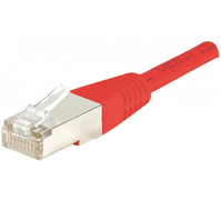 CUC Exertis Connect 854131 câble de réseau Rouge 0,15 m Cat5e F/UTP (FTP)