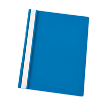 Leitz Report File - Light Blue cartellina con fermafoglio Polipropilene (PP) Blu