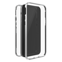 Black Rock 360° Glass Cover Apple iPhone 14 Pro Argento Handy-Schutzhülle 15,2 cm (6") Schwarz
