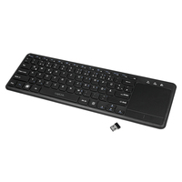 LogiLink ID0188 Tastatur RF Wireless QWERTZ Schwarz