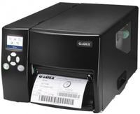 Godex EZ6250I Etikettendrucker Direkt Wärme/Wärmeübertragung 203 x 203 DPI 177 mm/sek Verkabelt & Kabellos Eingebauter Ethernet-Anschluss