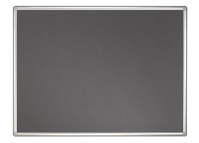 Franken PT830912 Pinnwand Drinnen Grau, Silber Aluminium, Kunststoff