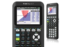 Texas Instruments TI-84 Plus CE-T calculatrice Bureau Calculatrice graphique Noir