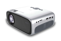 Philips NeoPix Easy 2+ beamer/projector Projector met korte projectieafstand LCD 720p (1280x720) Zwart, Zilver