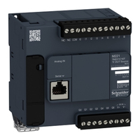 Schneider Electric TM221C16T module du contrôleur logique programmable (PLC)