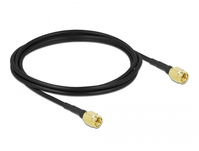 DeLOCK 90469 coax-kabel LMR100 2 m SMA Zwart