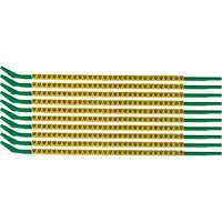 Brady SCNG-09-U Kabelmarkierer Schwarz, Gelb Nylon 300 Stück(e)