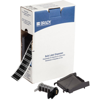 Brady 710889 Black Self-adhesive printer label