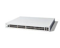 Cisco Catalyst 1300-48T-4G Managed Switch, 48 Port GE, 4x1GE SFP, Limited Lifetime Protection (C1300-48T-4G)