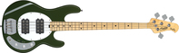 Sterling by Music Man StingRay Ray4HH E-Bassgitarre Grün 4 Saiten