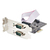 StarTech.com 2-Port Serial PCIe Card, Dual-Port PCI Express to RS232/RS422/RS485 (DB9) Serial Card, Low-Profile Brackets Incl., 16C1050 UART, Windows/Linux, TAA Compliant - Leve...