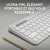 Logitech Pebble Keys 2 K380s clavier RF sans fil + Bluetooth QWERTY US International Blanc