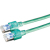 Draka Comteq SFTP Patch cable Cat5e, Green, 0.5m netwerkkabel Groen 0,5 m