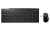Fujitsu LX901 Tastatur Maus enthalten RF Wireless AZERTY Französisch Schwarz