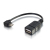 C2G Câble adaptateur pour appareil mobile USB Micro-B vers périphérique USB OTG de 0,15 M