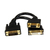 StarTech.com Wyse Compatible DVI Splitter Cable - DVI-I to DVI-D and VGA - M/F - 8 in.