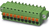 Phoenix Contact FK-MCP 1,5/5-STF-3,81 connecteur de fils Vert