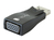 Techly IADAP-DSP-230T tussenstuk voor kabels DisplayPort VGA Zwart
