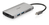 D-Link DUB-M810 notebook dock & poortreplicator Bedraad USB 3.2 Gen 1 (3.1 Gen 1) Type-C Zilver