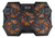 Deltaco GAM-072 notebook hűtőpad 1300 RPM Fekete, Narancssárga