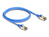 DeLOCK 80333 Netzwerkkabel Blau 1 m Cat8.1 F/FTP (FFTP)