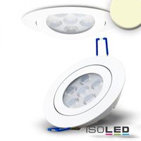 Article picture 1 - LED recessed spotlight :: white :: 15W :: 72° :: round :: warm white :: dimmable
