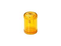Spitzer Dux mit Behälter rund transparent farbig, 5307
