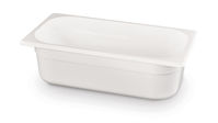 Gastronorm-Behälter 1/3, Höhe 150mm, aus weißem Polycarbonat in Profi Qualität.