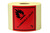Gefahrgut-Etiketten, 100 x 100 mm, Aufdruck/Symbol, Flammable Liquid