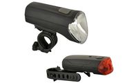 FISCHER Kit d'éclairage LED pour vélo 70/30/18 Lux (11610328)