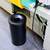 Durable Fire Extinguishing Metal Waste Bin | TUV Certified | 60L | Grey