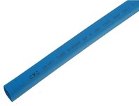 Krimpkous Blauw 9,5mm - 4,75mm 1 meter