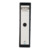 ELBA rado Hängeordner, DIN A4, Einband aus Hartpappe (RC), mit aufgeklebtem Rückenschild, Kunststoff-Beschläge zum ausziehen, Rückenbreite 75 mm, schwarz
