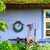Relaxdays Schlauchhalter, Wandschlauchhalter aus Kunststoff, Aufhängung für Gartenschlauch, HBT 14 x 24 x 16 cm, schwarz