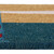 Relaxdays Fußmatte Kokos, 40x60 cm, Kokosmatte Leuchtturm Motiv, rutschfester Schuhabtreter, innen & außen, mehrfarbig