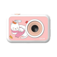 SJCAM Kids Camera FunCam, Cat, 5MP, 1080P felbontás, videó és fotó mód, játék funkció, LCD kijelző, 32GB- ig