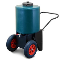 110 Litre Water Trolley - Forest Green - (Undrilled Outlet)
