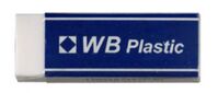 ValueX Eraser White with Blue Sleeve (Pack 20)