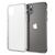 NALIA Clear Cover compatibile con iPhone 11 Pro Max Custodia, Rigida in 9H Vetro Temperato con Silicone Bumper, Antigraffio & Antiurto Case Protezione Copertura Resistente Prote...