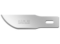 Skalpellklinge, für ACMH5 SM, KB 12 mm, L 46 mm, ACM22 SM