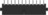 Stiftleiste, 24-polig, RM 3 mm, gerade, schwarz, 5-794618-4