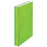 Leitz WOW karton gyűrűskönyv, 2 gyűrű, zöld
