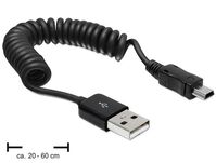 Usb 2.0/Usb Mini 0.6M Usb Cable Usb A Mini-Usb A Black Inny