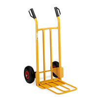 Carrello Portatutto in Acciaio Robustus Garden Friend - 300 kg - C1299009 (Giall