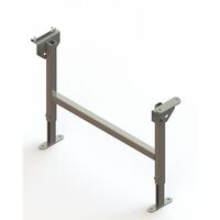 Dual frame support, zinc plated