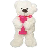 PELUCHE OSITO LETRA I 23CM.